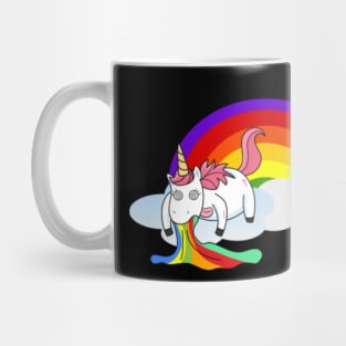 Puking Pooking Unicorn Mug